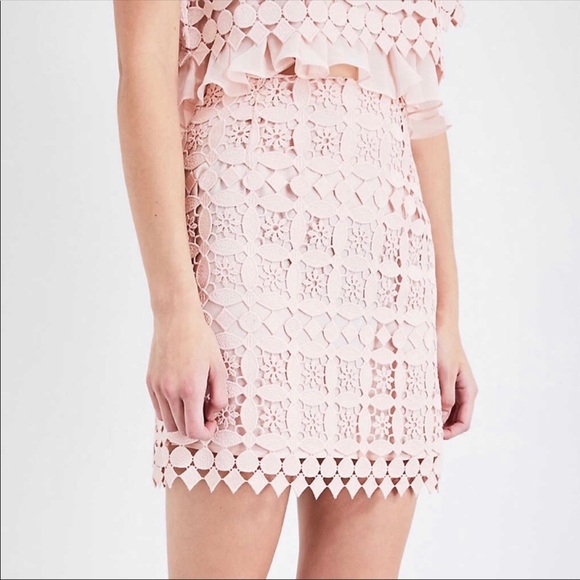 Sandro Pink Floral Top and Skirt Set - Picture 3 of 6